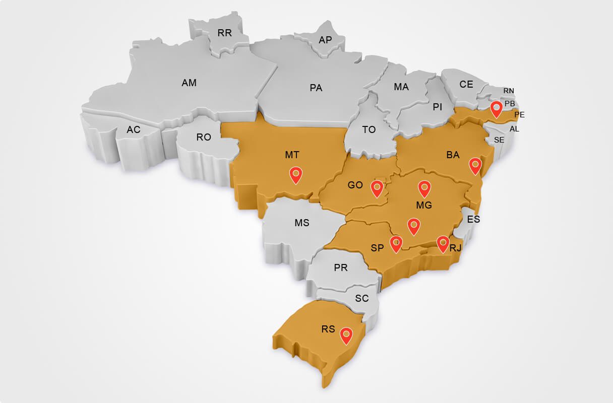 Mapa do brasil